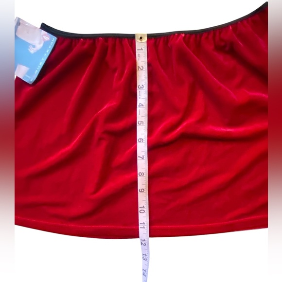 NWT Coquette Velvet Skirt L - Picture 3 of 8